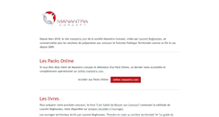 Desktop Screenshot of manantra.com